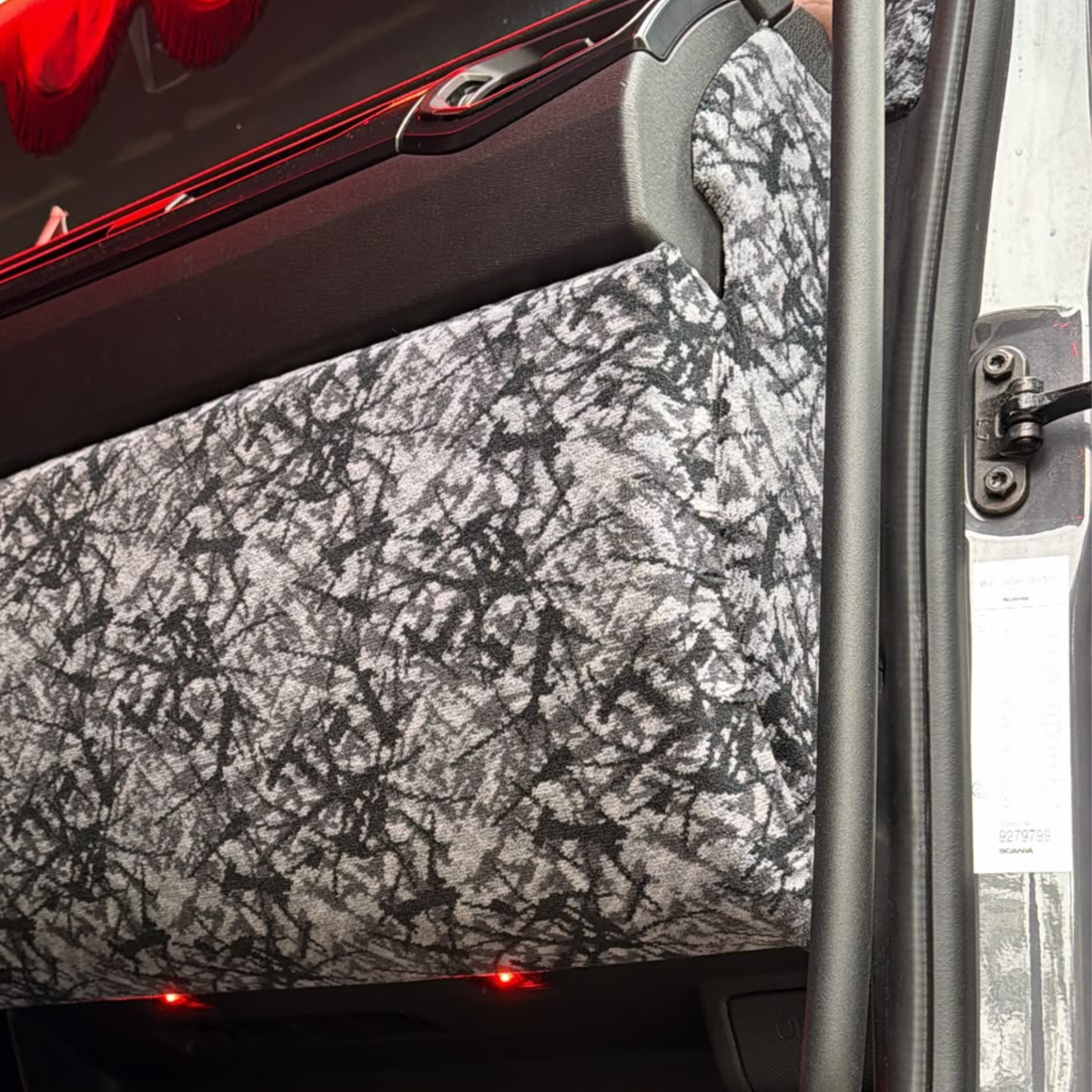 Zij panelen dashboard Scania next gen