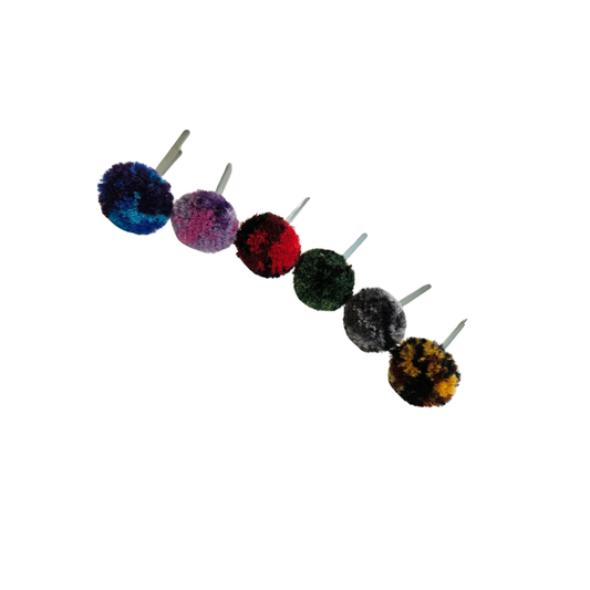 Splitpen knopen bekleed met origineel Deens pluche